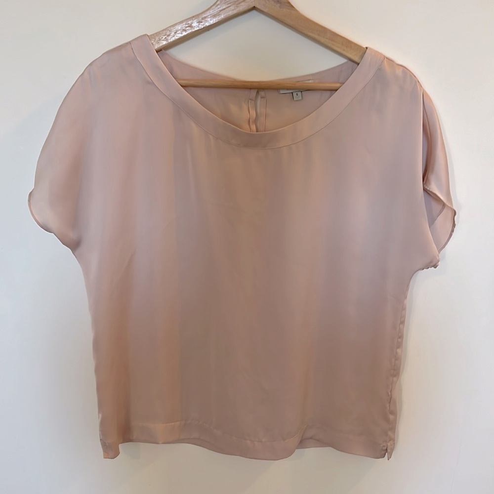 Aritzia Talula Blush Blouse in Small